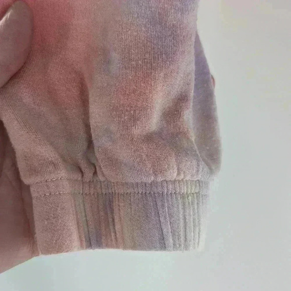 Jolie & Joy Tie Dye Hoodie Pink Pullover Sweatshirt Ladies/Juniors M - Picture 2 of 14